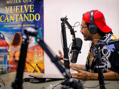 Coberura Entrevista de Radio programa Sinapsis · Vero Garay