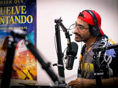 Coberura Entrevista de Radio programa Sinapsis · Vero Garay