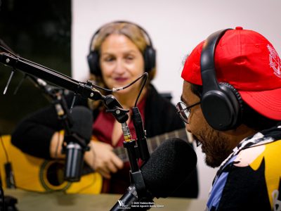 Coberura Entrevista de Radio programa Sinapsis · Vero Garay