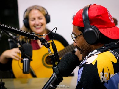 Coberura Entrevista de Radio programa Sinapsis · Vero Garay