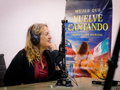 Coberura Entrevista de Radio programa Sinapsis · Vero Garay