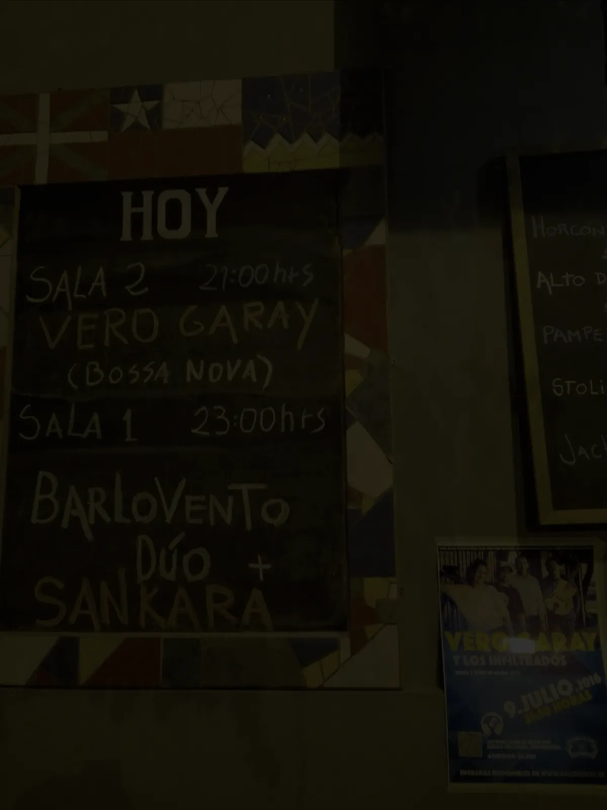 Poster Vero Garay Bossa Nova 2016