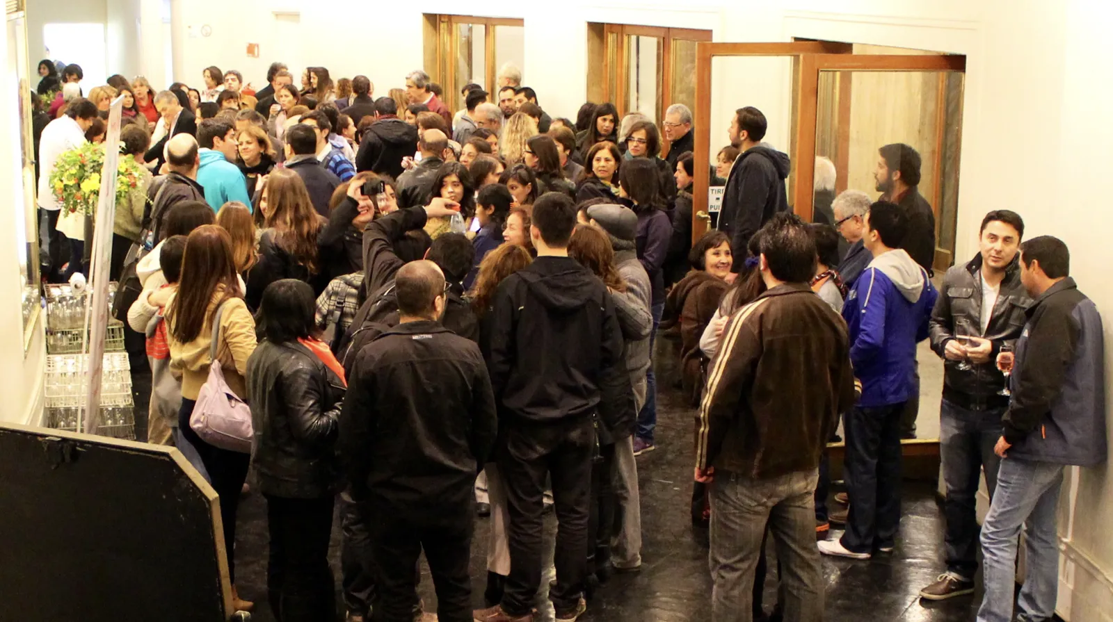 Público asistente tras concierto de Vero Garay